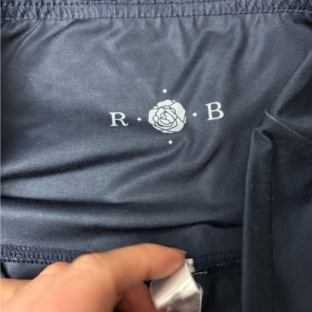 Rose Boreal Navy and Floral Leggings size 6 - Picture 4 of 6